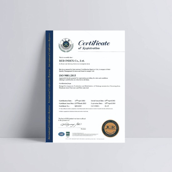 CERTIFICATE OF REGISTRATION - ISO 9001 (2023)